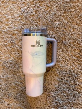 Stanley Lavendar Travel Tumbler with Handle